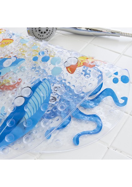 D 69CMX38CM 69CMX38CM Çocuk Karikatür Banyo Paspası Vantuzlu Banyo Tuvalet Kaymaz Mat Duş Odası Küvet Ayak Mat (Yurt Dışından) fırsatları