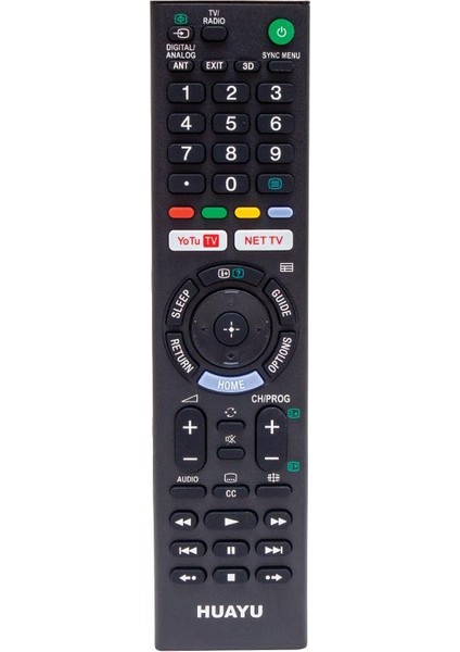 Kl RM-L1370 Sony Youtube-Netflıx Tuşlu LCD LED Tv Blisterli Kumanda * RMT-TX202P