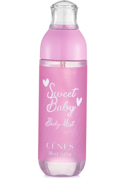 Sweet Baby Shimmer Body Mist 200 ml - Simli Vücut Spreyi