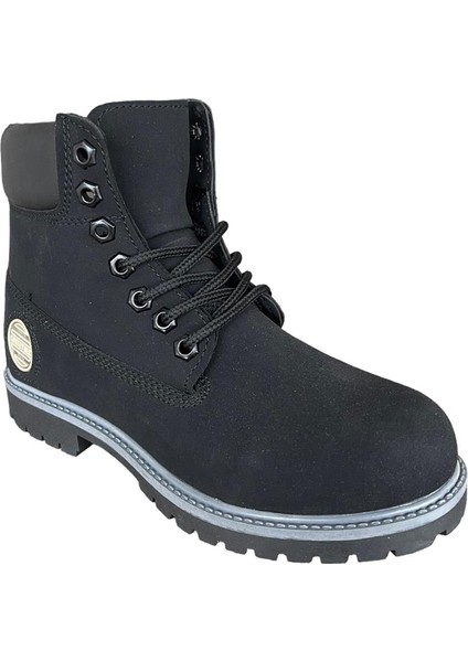 Unisex Nubuk Kışlık Bot SİYAH modelleri