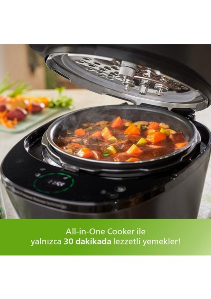 Orginal All In One Cooker Elektrikli Düdüklü Tencere 5 Litre