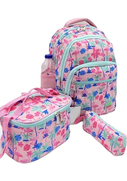Yigit Butik Baskılı Kız Çocuk Okul Çantası