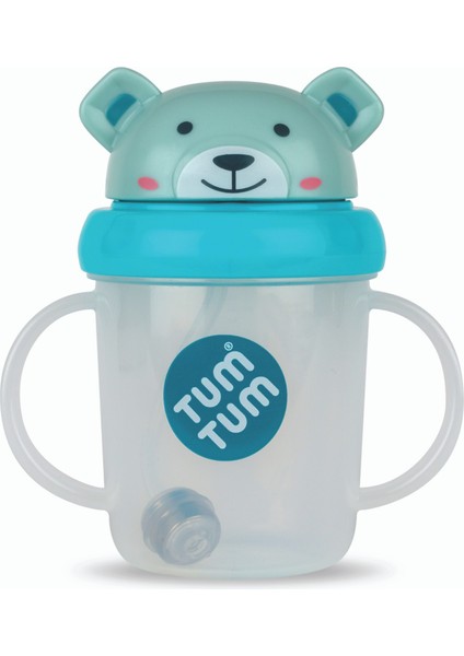 Tum Tum Pipetli Damlatmayan Ağırlıklı Alıştırma Bardağı  Boris Bear