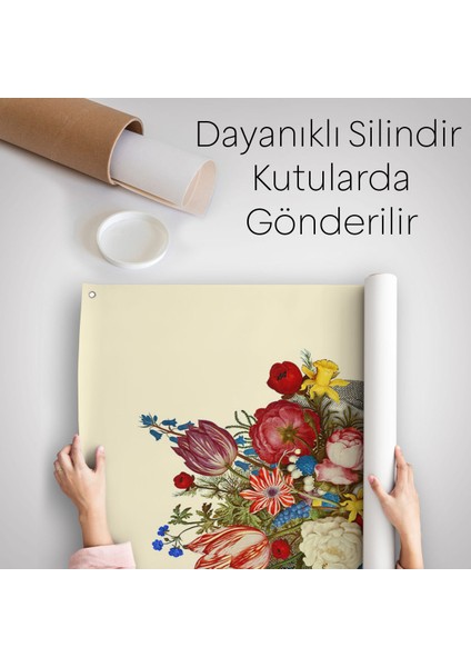 Çiçekli Kafatası Madame Memento Duvar Örtüsü Halısı Kafatası Ölülerin Günü Duvar Örtüsü Halısı 5321