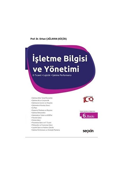 İşletme Bilgisi ve Yönetimi - Orhan Çağlayan