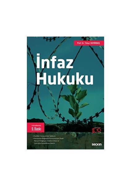 İnfaz Hukuku - Timur Demirtaş