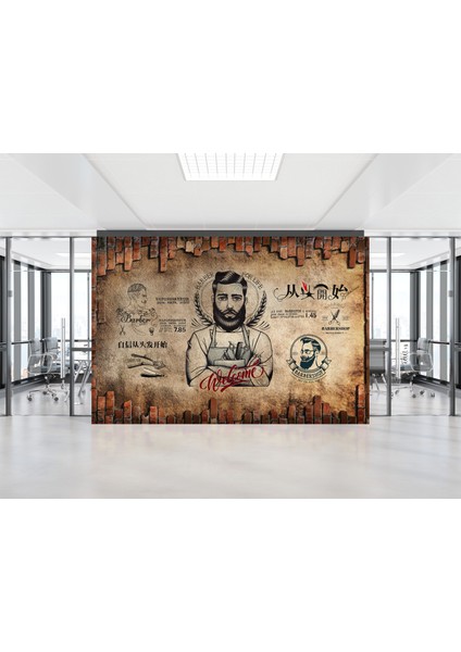 Kuaför Duvar Kağıdı, Güzellik Merkezi Duvar Kağıdı, Taş Desenli Duvar Kağıdı fiyatları