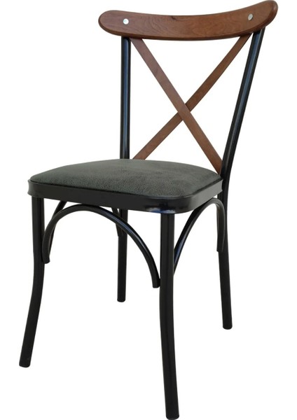 Mutfak Sandalye Cafe Sandalye Salon Sandalye Çapraz Tonet Sandalye 4 Adet