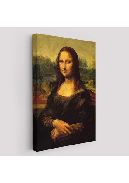 Mona Lisa Leonardo Da Vinci Tablosu Dekoratif Kanvas Duvar TABLOSU-5955