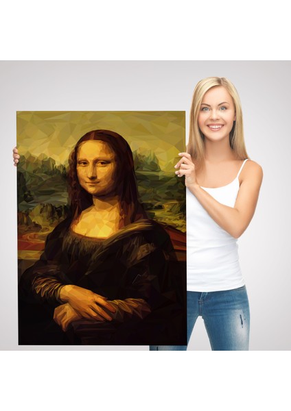 Mona Lisa Leonardo Da Vinci Tablosu Dekoratif Kanvas Duvar TABLOSU-5955