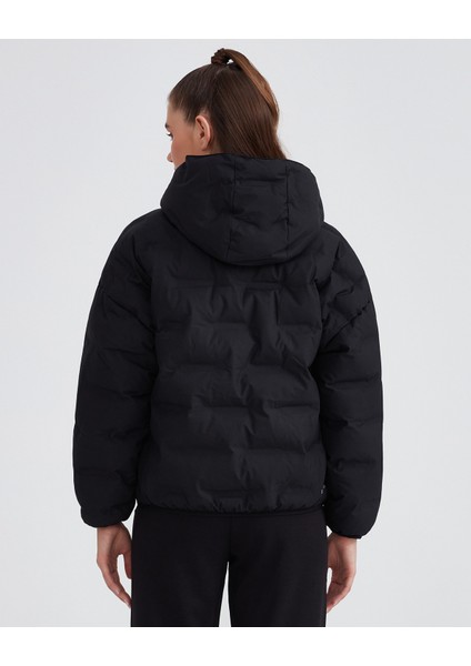 W Outerwear Padded Jacket Kadın Siyah Mont S232082-001 fırsatları