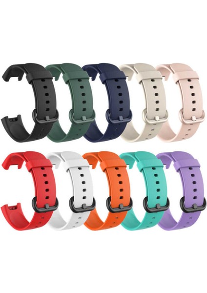 Mi Watch Lite Kordon Akıllı Saat Bileklik Kordonu Silikon Kayış