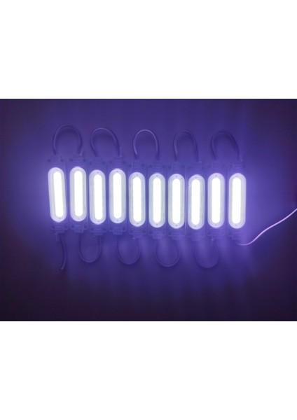 Parmak Cob LED Beyaz 24 Volt Su Geçirmez 10,lu 3m Bantlı Kesilebilir BR0409974