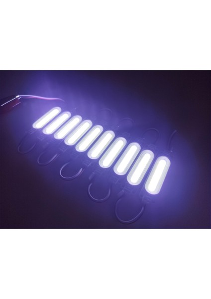 Parmak Cob LED Beyaz 24 Volt Su Geçirmez 10,lu 3m Bantlı Kesilebilir BR0409974