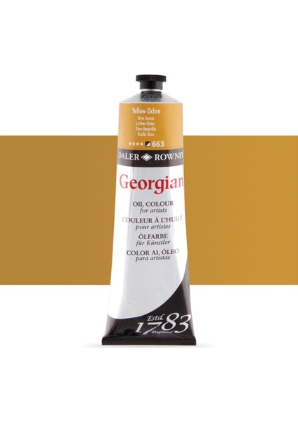 : Georgian Yağlı Boya : 225 ml : Yellow Ochre