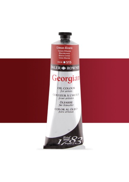 : Georgian Yağlı Boya : 225 ml : Alizarin Crimson