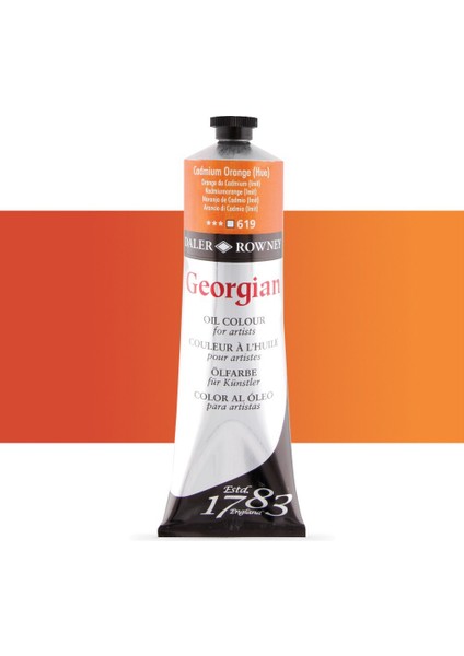 : Georgian Yağlı Boya : 225 ml : Cadmium Orange (Hue)