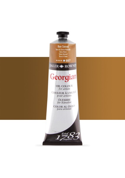 : Georgian Yağlı Boya : 225 ml : Raw Sienna