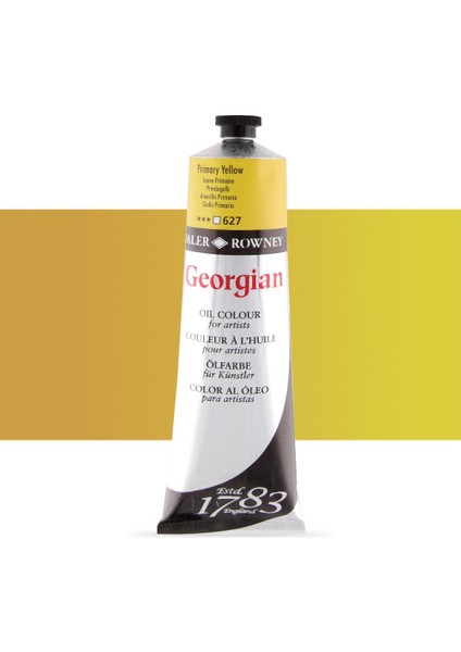 : Georgian Yağlı Boya : 225 ml : Primary Yellow