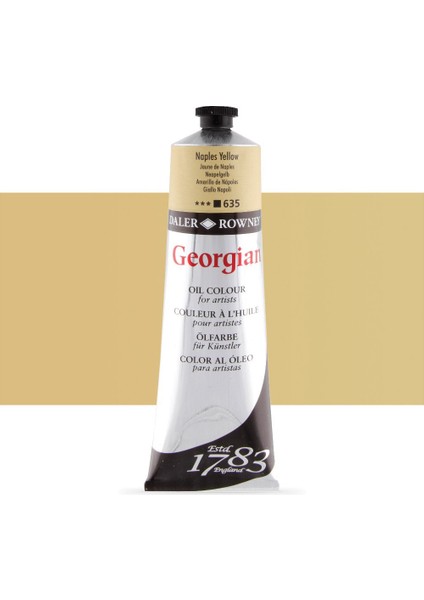 : Georgian Yağlı Boya : 225 ml : Naples Yellow