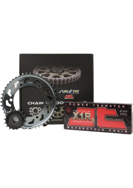 Zincir Dişli Seti Honda Integra (700 Cc) (2012-2013) / Zincir: JT-520X1R3 (ÇELIK)-112 / Dişli: Jt (16T) - Sunstar (39T) / Honda / Integra / 700CC / 2012-2013 modelleri