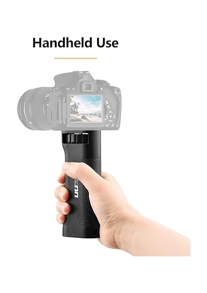 Ergonomik Kamera Kavrama Kolu  Dslr, Aynasız Kamera ,spor Kamera ,video Işığı ,vlog Video Kaydı Için 1/4 Inç Vidalı El Sabitleyici