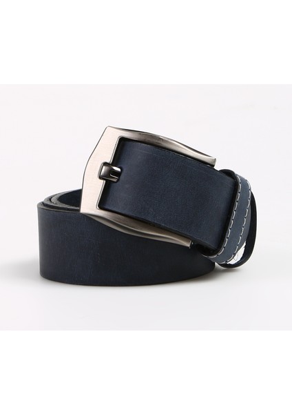 Lacivert Erkek Deri Kemer FRK 012