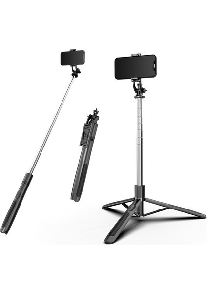 Cep Telefonu Özçekim Çubuğu Bluetooth Uzaktan Kumanda Genişletilmiş Canlı Yayın Zemin Standı (Yurt Dışından)