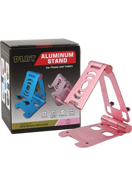 Metal Cep Telefonu Katlama Aparatı 02 Masaüstü Tablet Aparatı (Yurt Dışından)