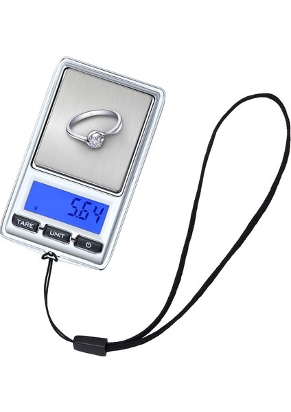 Ev Mini Takı Ölçeği Ping Gram Doğru Tartı Taşınabilir Cep Ölçeği (Yurt Dışından)