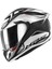 50.8 Brave Kapalı Kask (Mat Siyah-Titanyum-Gri) 2