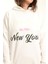 Fancy Kadın Kapüşonlu İçi Pamuklu Renkli Baskılı Sweatshirt 2