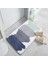 B Qingwu Mavi 60X90 cm Inyahome Kapalı Dekor Alan Halı Mutfak Zemin Banyo Halıları Fas Vintage Yumuşak ve Emici Mikrofiber Banyo Paspas Kaymaz (Yurt Dışından) 3