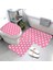 22105SJT-001226- 75X44.45X37.41X38CM Kaymaz Banyo Paspası Banyo Küçük Halı Duş Mat Dekoratif Emici Ayak Mat Giriş Küvet Tuvalet Halısı Basit Modern Iskandinav (Yurt Dışından) 4