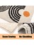Yue Krem 50X80 cm Inyahome Boho Lüks Yumuşak Banyo Halıları Banyo Için Mikrofiber Yumuşak Kaymaz Banyo Paspasları Tüp Yıkanabilir Banyo Halısı Peluş Kabarık (Yurt Dışından) 5