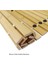 Kare 2-16X24 Inç 1 Pc Bambu Banyo Paspası Bambu Halı Duş Için Anti Kayma Mat Banyo Küveti Slipstop Yıkama Makinesi (Yurt Dışından) 4