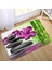 DD-10519J 40X60CM-15.7X23.6IN Zen Banyo Paspas Meditasyon Taş Yeşil Bambu Çiçek Manzara Kaymaz Halılar Mutfak Halı Paspas Giriş Banyo Yatak Odası Dekoru (Yurt Dışından) 1