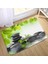 DD-10553J 45X75CM-17.7X29.9IN Zen Banyo Paspası Meditasyon Taş Yeşil Bambu Çiçek Manzara Kaymaz Halılar Mutfak Halı Paspas Giriş Banyo Yatak Odası Dekoru (Yurt Dışından) 1