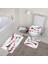 4350AF-3 Adet Paspaslar 400MMX600MM Sakura Çiçek Koi Banyo Paspas Seti Bitki Yaprakları Kaymaz Banyo Halıları ve Mat Halılar Tuvalet Kapağı Kapağı Banyo Aksesuarları Setleri (Yurt Dışından) 5