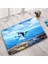 DD-470CY 75X45CM-29.5X17.7IN Okyanus Plaj Banyo Paspas Seti Denizyıldızı Kabuklu Palmiye Ağaçları Yunus Doğa Manzara Ev Banyo Dekor Kapı Halıları Halı Tuvalet Kapağı Mat (Yurt Dışından) 1