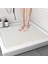 Pembe Pvc Kaymaz Banyo Paspasları Dikdörtgen Yumuşak Duş Banyo Paspas Ayak Mat Yatak Odası Banyo Halısı Kaymaz Tuvalet Zemin Sahte Paspaslar Vc (Yurt Dışından) 3