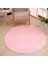 Krem Renkli Çap Yaklaşık 100 cm Yuvarlak Katı Halı Oturma Odası Yatak Odası Mat Su Emici Mat Yatak Odası Halı Başucu Halı Çay Masa Halısı 11 Renk Paspaslar (Yurt Dışından) 3