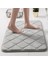 Gri Kare 45X75 45X120 cm Yumuşak Ribaund Banyo Banyo Paspas Seti Çok Boyutlu Küvet Lavabo Tuvalet Halıları Oturma Odası Yatak Odası Mutfak Alanı Halıları Büyük Boy (Yurt Dışından) 2