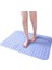 Mavi 36 cm x 71 cm Kendinden Emişli Silikon Pvc Paspaslar Pvc Dikdörtgen Banyo Artefakt Ayak Masaj Yastığı Taban Kaymaz Duş Odası Banyo Masaj Yastığı (Yurt Dışından) 5
