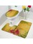83336J-3PCS Set 75X45CM-29.5X17.7IN 3 Adet Set Çin Tarzı Kırmızı Erik Balık Bambu Baskı Banyo Paspas Yatak Odası Mutfak Kaymaz Halı Tuvalet Kapağı Halı Duş Odası Dekor (Yurt Dışından) 1