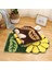 Banyo Paspasları-Piyano 50X80CM Emici Banyo Paspası Kaymaz Ev Duşu Banyo Banyo Paspasları Çiçekler Yetişkin Küvet Kapı Zemin Halıları Moda Badkamer Mat (Yurt Dışından) 4