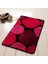 Lan 2 Yaklaşık 50X80CM Yuvarlak Tasarım Banyo Paspasları, Silp Banyo Halı Seti ve Kilim, Tuvalette Kapı Yolu Halısı, Banyo ve Tuvalet Için Zemin Banyo Paspasları (Yurt Dışından) 5