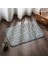 Gri 40X60 cm 40X60/50X80 cm Arnavut Kaldırımı Kabartmalı Banyo Banyo Paspas Mercan Polar Kaymaz Halı Küvet Zemin Halı Duş Odası Paspas (Yurt Dışından) 2