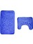 Gri Kalp Zeegle Halı Banyo Paspas Mikrofiber Banyo Paspasları Seti Tuvalet Halıları Kaymaz Paspaslar Banyo Halıları Seti Tuvalet Kapağı Kapağı Duş Halısı (Yurt Dışından) 5