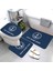 LK8-4575-220409 (5) Üç Parçalı Set Lacivert Denizcilik Dekoratif Banyo Paspası Banyo Halısı ve Paspas Seti Banyo Paspası Üç Parçalı Banyo Ürünleri Kişiselleştirilebilir (Yurt Dışından) 3